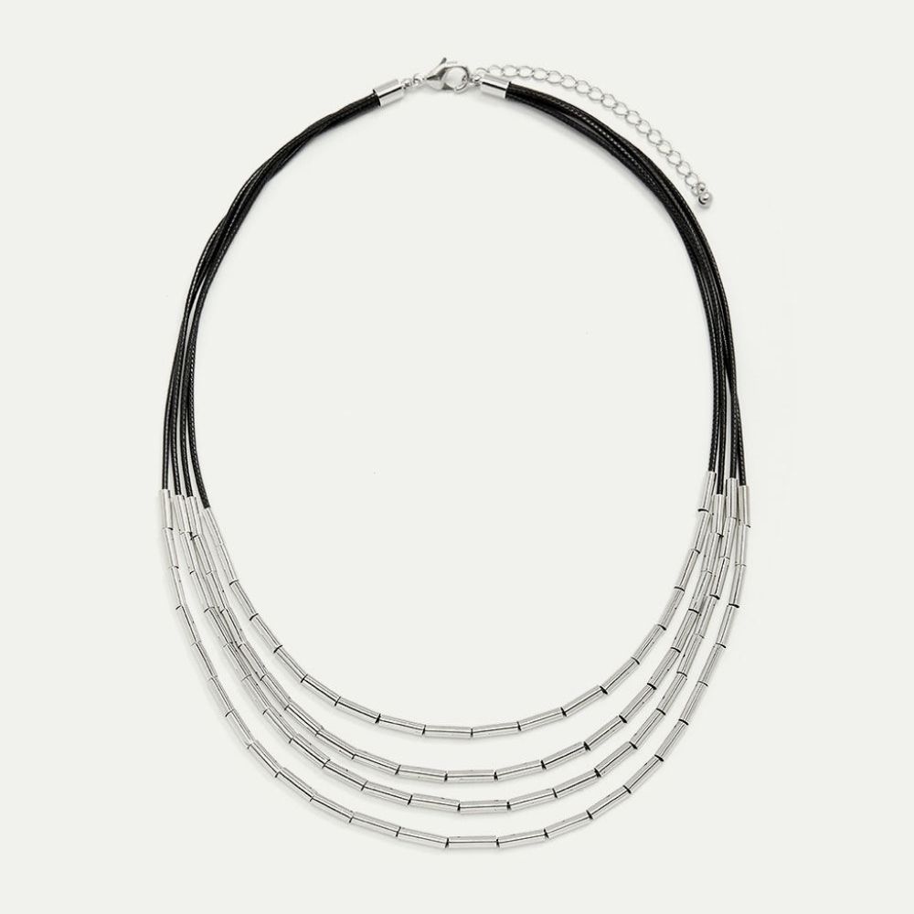 🌺 3/25 NWT multi row necklace